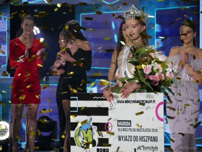 15-letnia Zuzanna Poteraj została Miss Polski Nastolatek...
