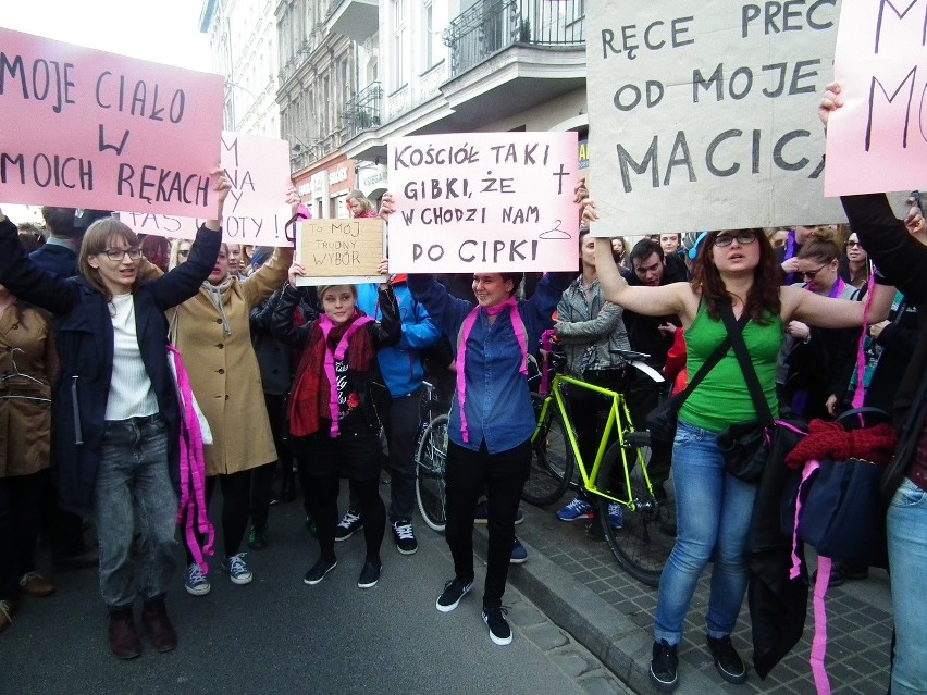 Poznań: Protest przeciw całkowitemu zakazowi aborcji