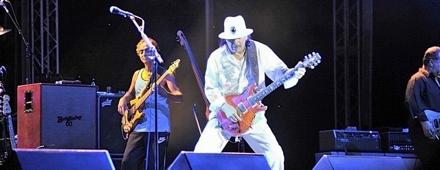 Carlos Santana na koncercie w Dolinie Charlotty.