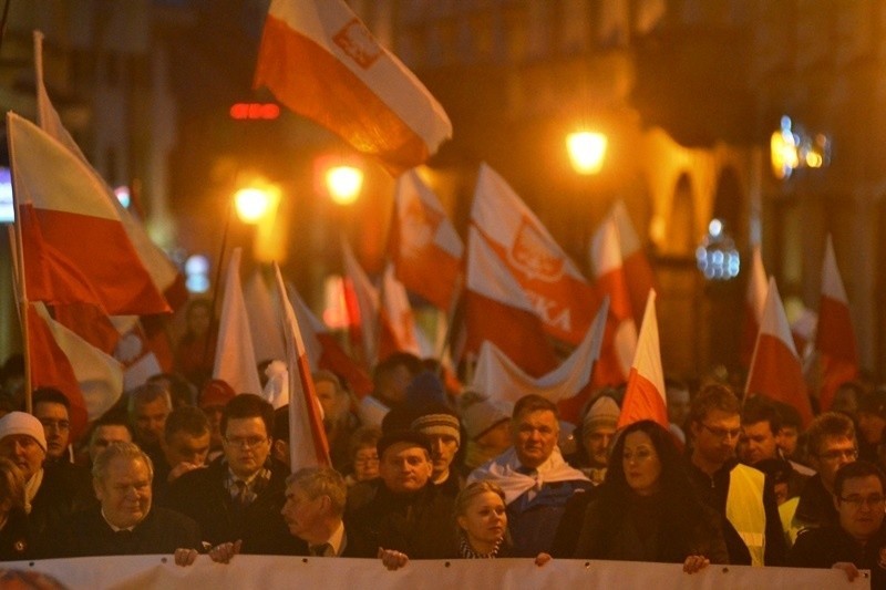 Marsz Pamięci Żołnierzy Wyklętych w Bielsku-Białej