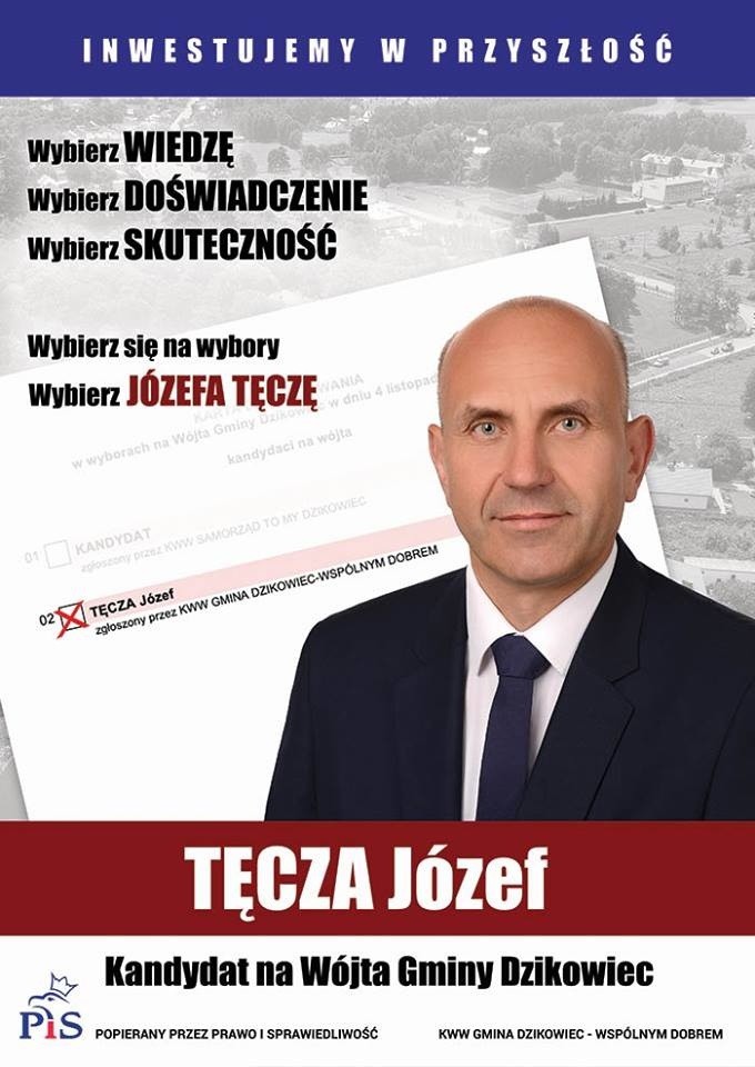 Gmina Dzikowiec - Józef Tęcza