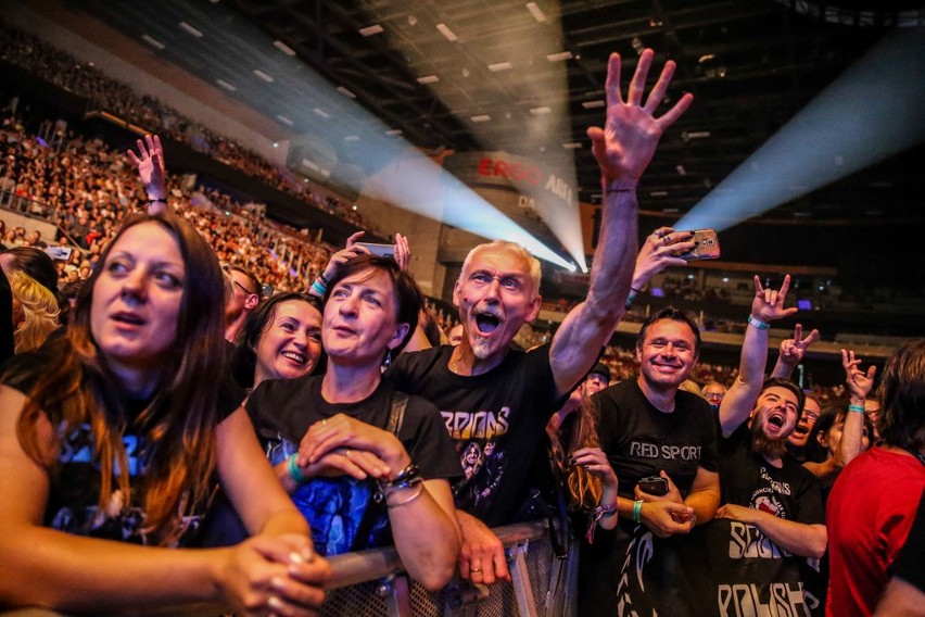 Koncert Scorpions w Ergo Arenie w Gdańsku 23.07.2019. Tłumy przybyły na koncert legendarnych muzyków [RELACJA Z KONCERTU, ZDJĘCIA]