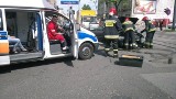 Wypadek na skrzyżowaniu ulic Skłodowskiej-Curie i Gdańskiej.[zdjęcia]