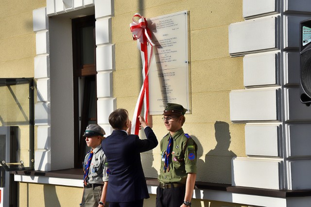 W Bieczu odsłonięto tablicę upamiętniająca tragiczny los miejscowych Żyd&oacute;w