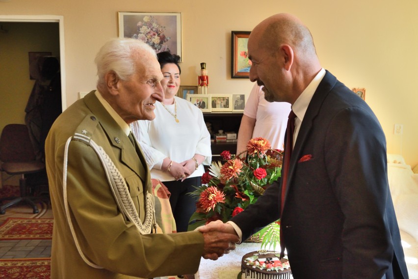 Choroszcz. Major Eugeniusz Barański świętował setne urodziny