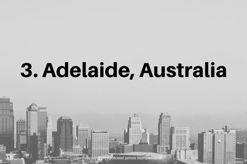 3. ADELAIDE, AUSTRALIA

Przejdź do następnego slajdu ----->