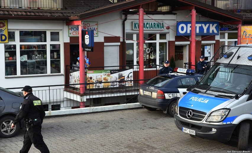 Napad na bank PKO BP przy Kormoranów w Bydgoszczy.