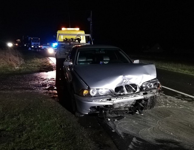 Wskutek wypadku w Czystochlebiu do szpitala trafił 57-latek