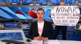 Niecodzienny protest w Rosji. "Stop Wojnie" w czasie serwisu informacyjnego w państwowej telewizji