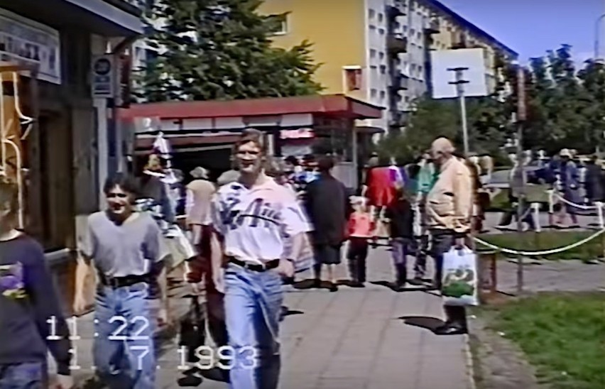 Wideo nagrano w 1993 roku. Są na nim ujęcia Gdańskiej i...