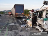 Wypadek polskiej ciężarówki na Słowacji. Nie żyje dwóch strażaków