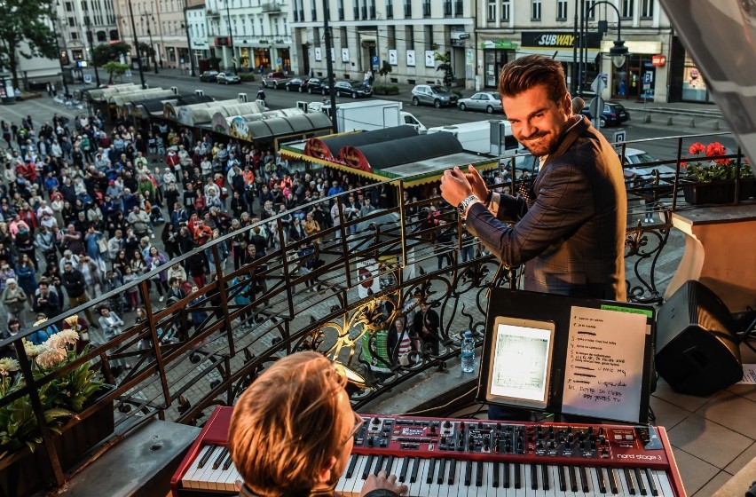 Łukasz Zagrobelny wystąpił w Bydgoszczy na koncercie "Z...