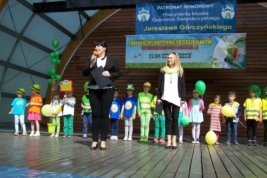 Zielony marsz, pokaz ekologicznej mody i mnóstwo zabawy z okazji Święta Ziemi w Ostrowcu