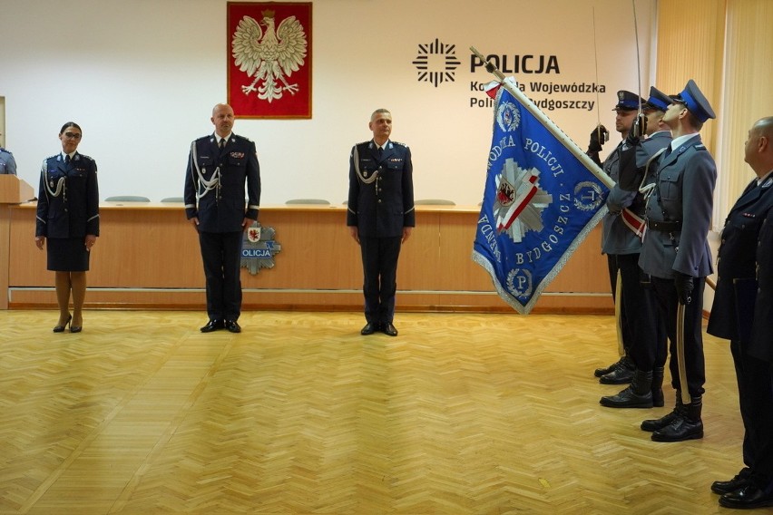 Insp. Artur Malinowski, zastępca Komendanta Wojewódzkiego...