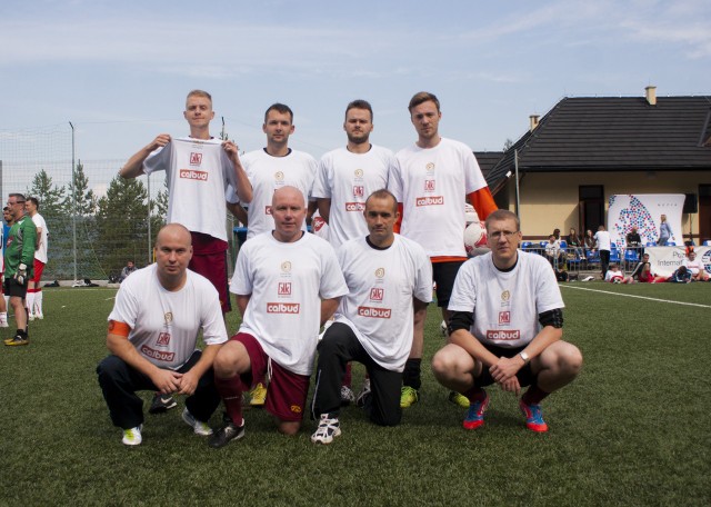 W górnym rzędzie od lewej: Rafał Kuliga ("Głos Szczeciński&#8221;), Marcin Dworzyński, Rafał Czajkowski (obaj kacik.eu), Przemysław Sierakowski ("Głos Szczeciński&#8221;). Na dole od lewej: Marek Szandurski (kierownik drużyny), Dariusz Jachno ("Przegląd Sportowy&#8221;), Wojciech Taczalski ("Kurier Szczeciński&#8221;) oraz Jakub Lisowski ("Gazeta Wyborcza Szczecin&#8221;).