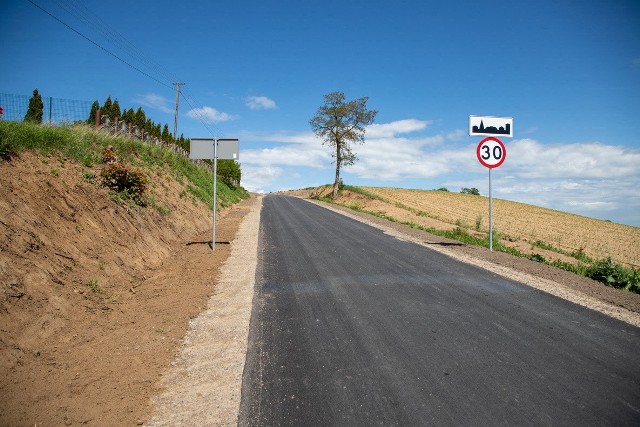 Droga w Wysokiej Krajeńskiej zbudowana została od podstaw