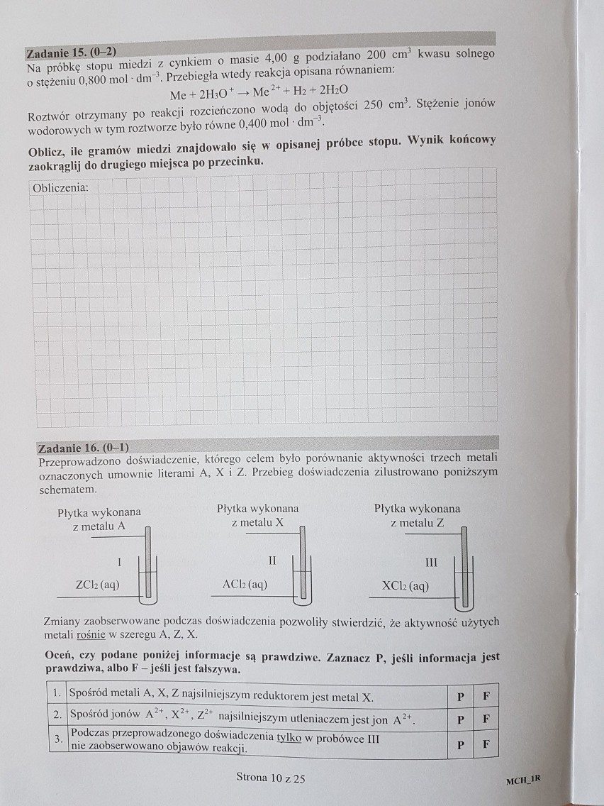 Matura 2017 [CHEMIA ROZSZERZENIE] ODPOWIEDZI i ARKUSZ CKE w serwisie EDUKACJA