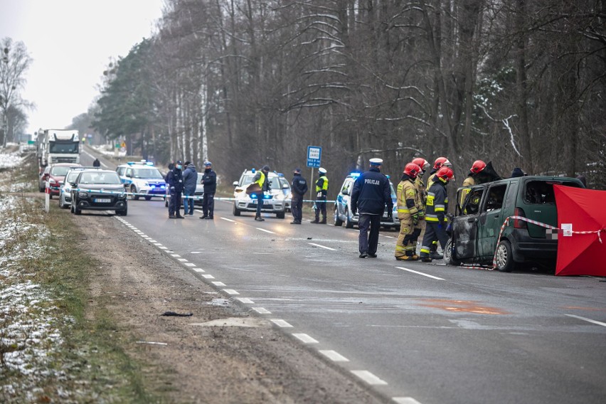 Grabówka. Tragiczny wypadek na DK 65. Kobieta zginęła na miejscu