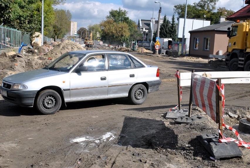 Remont ul. Łęczyńskiej daje się mieszkańcom we znaki (FOTO)