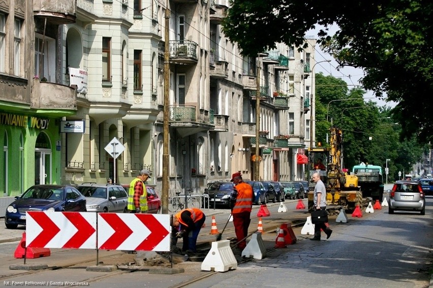 Rozpoczął się remont torowiska na Nowowiejskiej