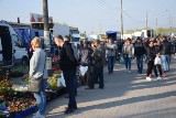 Dużo ludzi na giełdzie w Sandomierzu. Piękna pogoda sprzyjała zakupom. Zobacz zdjęcia 
