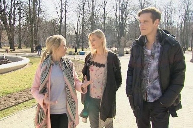 Katarzyna Olubińska, Katarzyna Kominek i Michał Mikołajczyk (fot. Dzień Dobry TVN/x-news)TVN