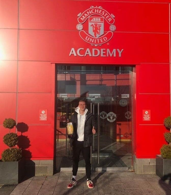 Bramkarz Korony Kielce Adrian Sandach opowiedział nam o kulisach pobytu w Manchesterze United. Marzy o Premier League [WIDEO, ZDJĘCIA]