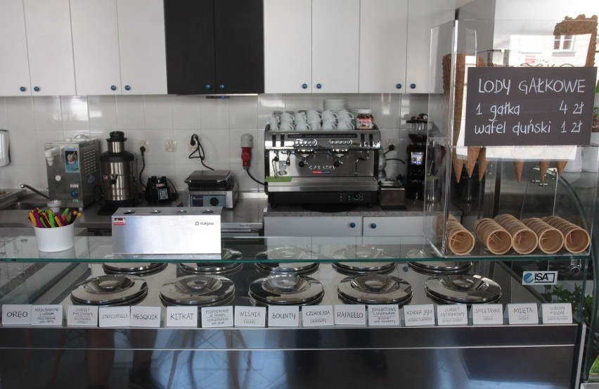 Otwarcie nowej lodziarnio-kawiarni Bosko-Lody Produkcji...