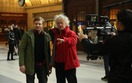 Rafał Zawierucha jako Roman Polański w filmie Tarantino