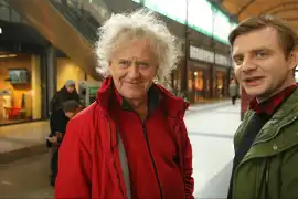 Rafał Zawierucha jako Roman Polański w filmie Tarantino