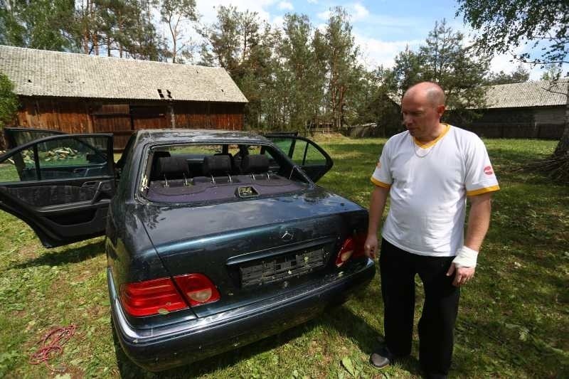 - Stałem na ganku i miałem łzy w oczach, kiedy widzialem jak...