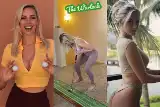 Golfistka Paige Spiranac trenuje oryginalne uderzenia
