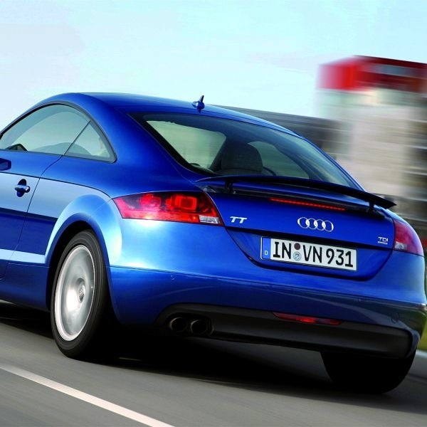 Audi TT to pierwsze produkowane seryjnie auta z silnikiem Diesla.