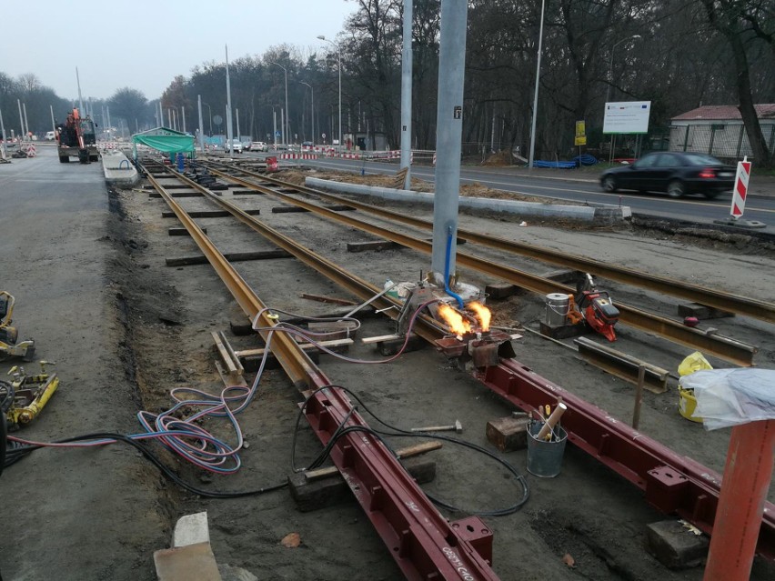 Przebudowa ulicy Arkońskiej w Szczecinie. Kolejne wieści z placu budowy [ZDJĘCIA]