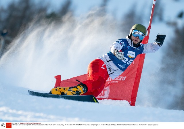 Oskar Kwiatkowski trzynasty w slalomie równoległym