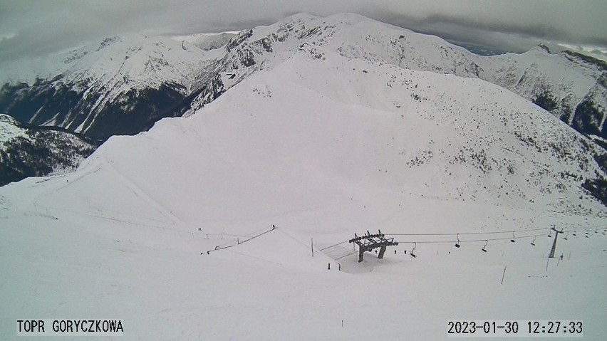 Tatry. Nadciąga zmiana pogody. Będzie silny wiatr i duży opad śniegu. Zagrożenie lawinowego będzie rosło 