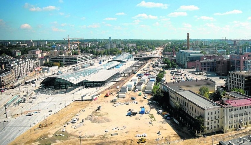 W Nowym Centrum Łodzi  wszystko będzie nowe: dworzec, ulice,...