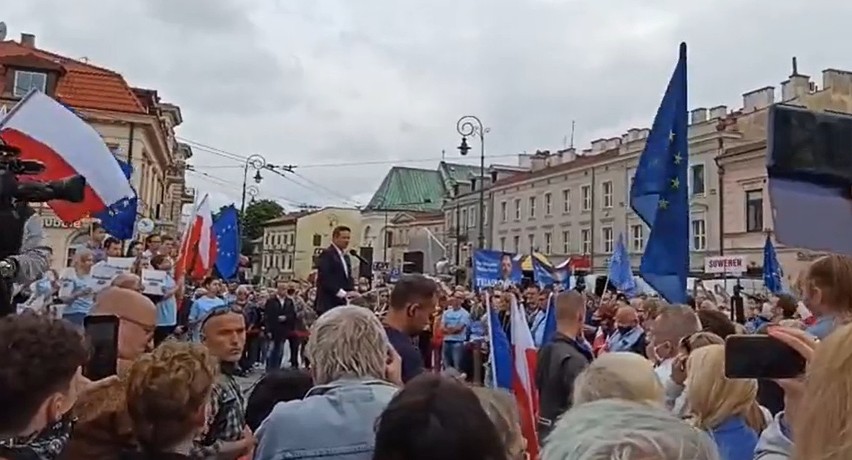 Rafał Trzaskowski w Lublinie. Co powiedział kandydat na prezydenta? Oglądaj transmisję