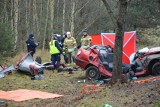 Śmiertelny wypadek w Leśnicach na DK6 Lębork-Słupsk. Zginęła para młodych słupszczan