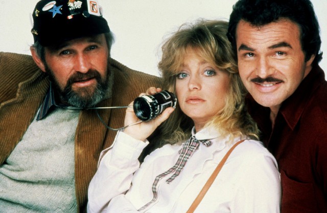 Norman Jewison, Goldie Hawn i Burt Reynolds z czasów swojej światnośći pół wieku temu.