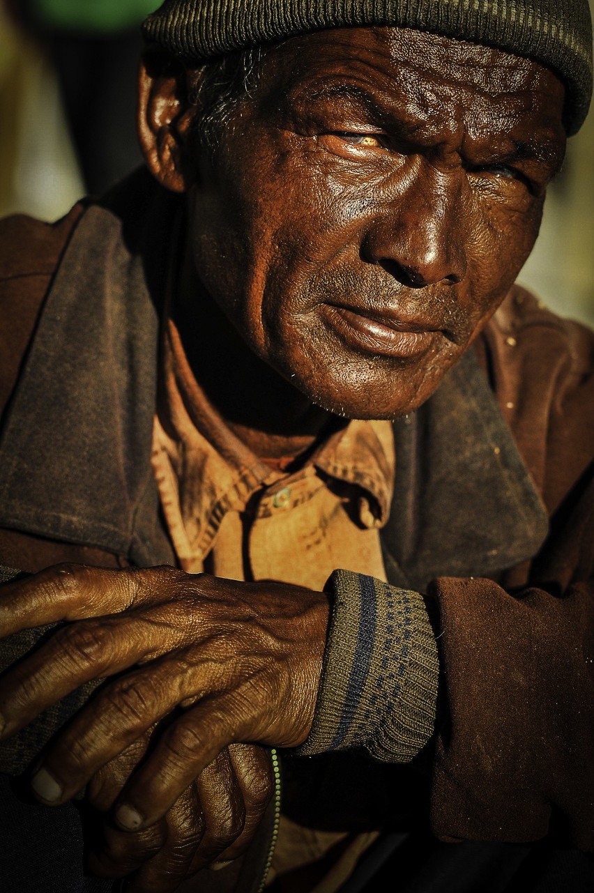Jedno z portretowych zdjęć Michała Sieradzana z Indii