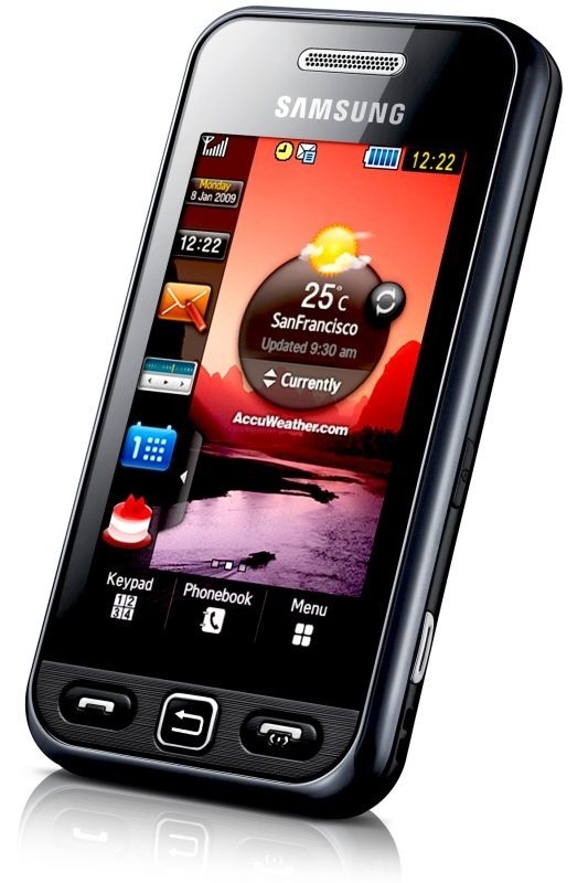 Samsung GTS 5230. Jeden z telefonów wystawionych na licytację przez białostockich celników.