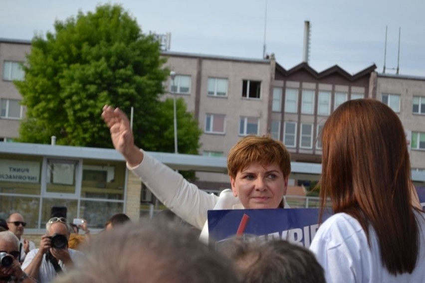 Beata Szydło z PiS odwiedziła Kłobuck