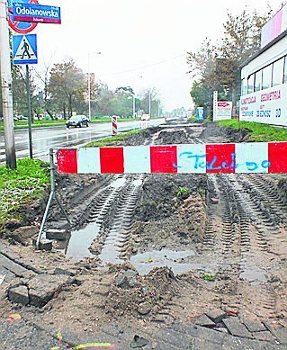 Droga dla rowerów będzie biegła po północnej stronie ul. Drewnowskiej.