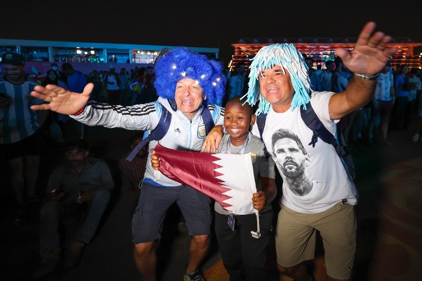 Kibice w Doha w trakcie mundialu są praktycznie wszędzie....