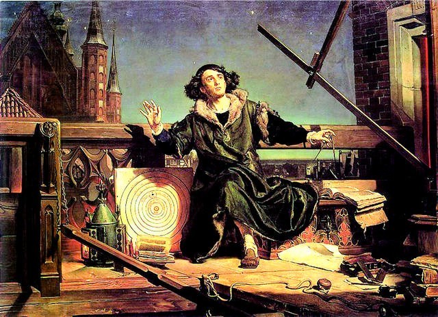 Kopernik nie prowadził obserwacji gwiazd z wieży jak na obrazie Matejki