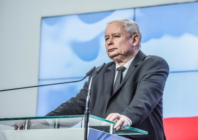 Prezes PiS Jarosław Kaczyński