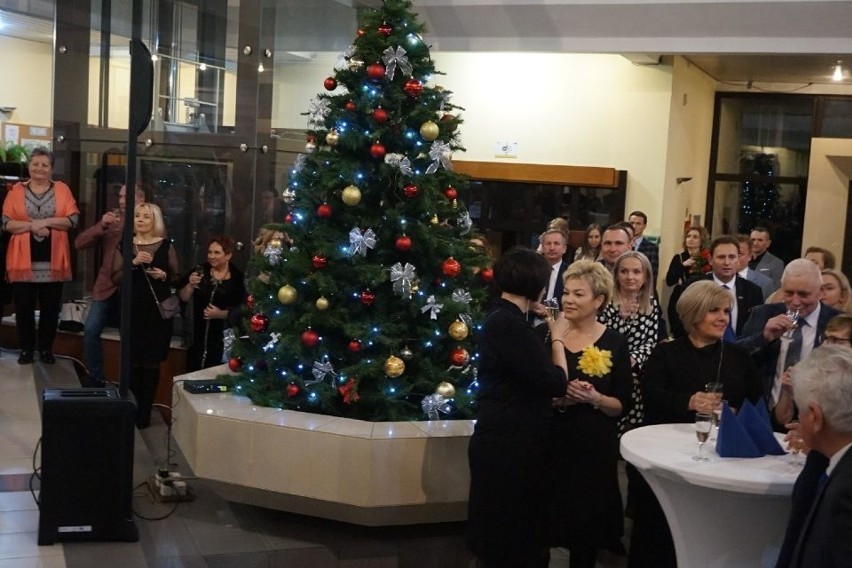Spotkanie noworoczne burmistrza Ożarowa z przedsiębiorcami. Wystąpiła Katarzyna Jamróz