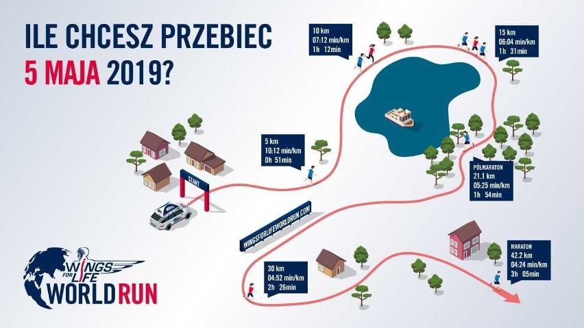 Poznański bieg będzie jednym z 12 odbywających się w tym...