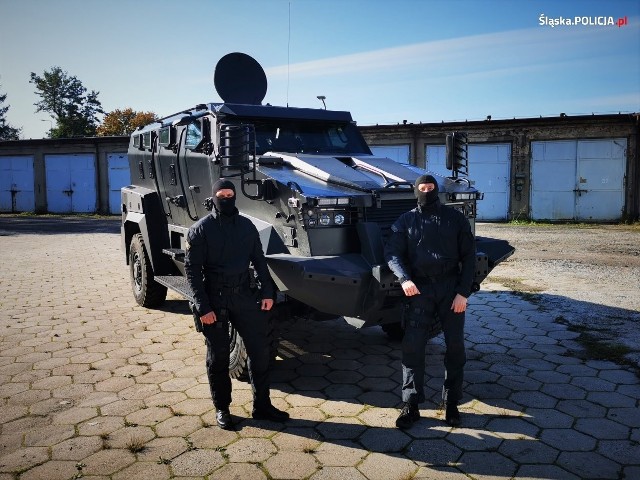 Mocny jak tur - nowy pojazd śląskich kontrterrorystów do zadań specjalnych